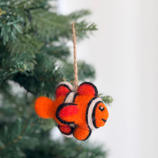 Felt Ornament - Mini Clown Fish