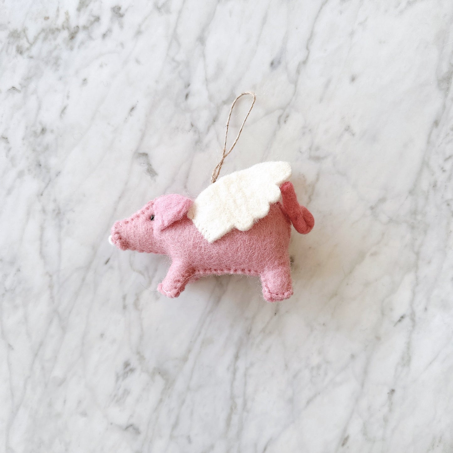 Felt Flying Piggy Garland - Ganapati Crafts Co.