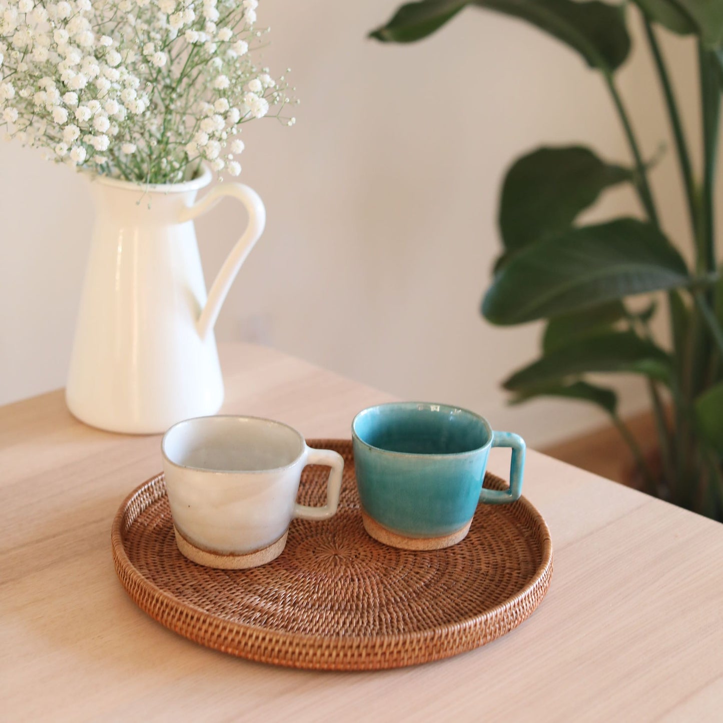 Bali Nesting Round Rattan Tray - Set of 3