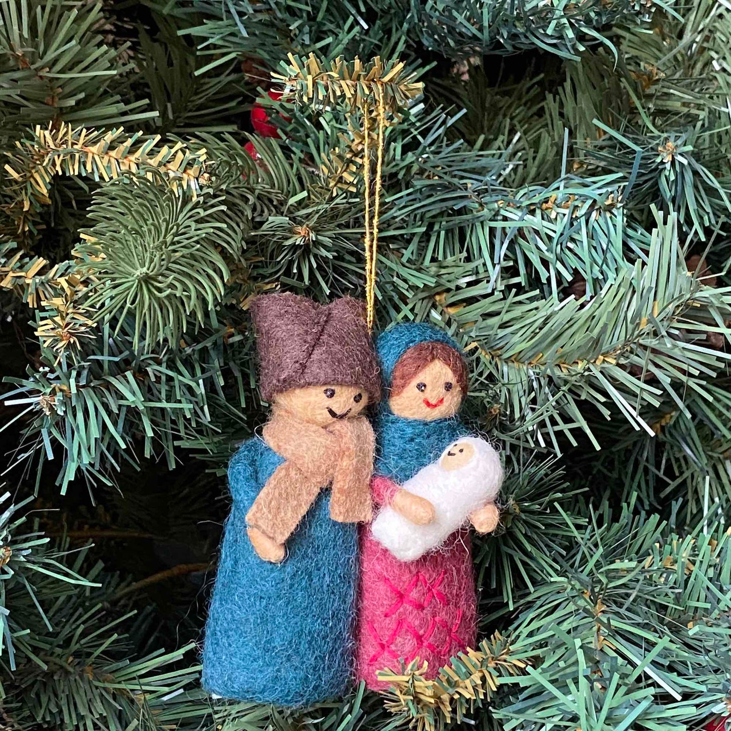 Felt Ornament - The Nativity Scene