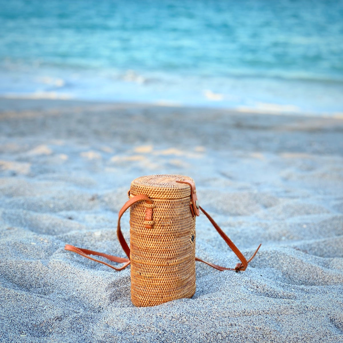 Bali Rattan Fisher Bag - Ganapati Crafts Co.