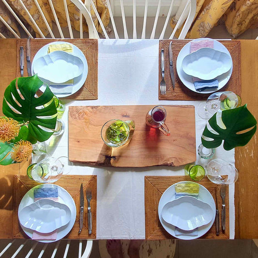 Bali Rattan Rectangular Placemat