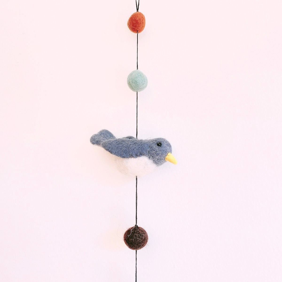 Felt Bird Garland - Ganapati Crafts Co.