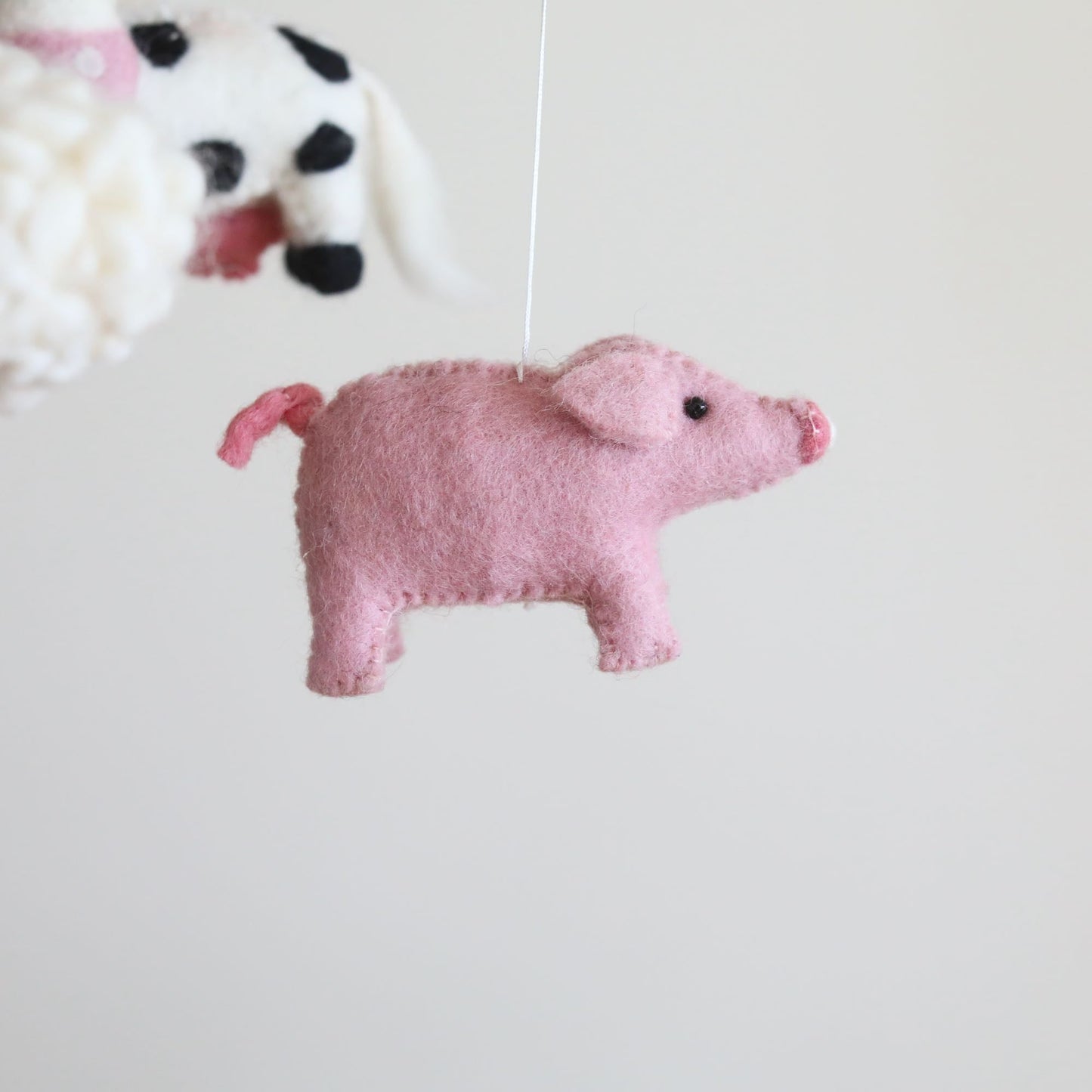 Felt Baby Mobile - Farm Animal