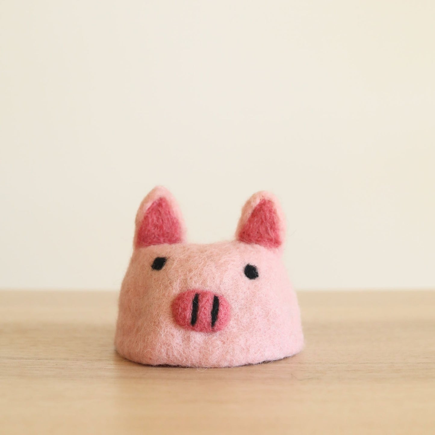 Felt Piggy Hat For Cats