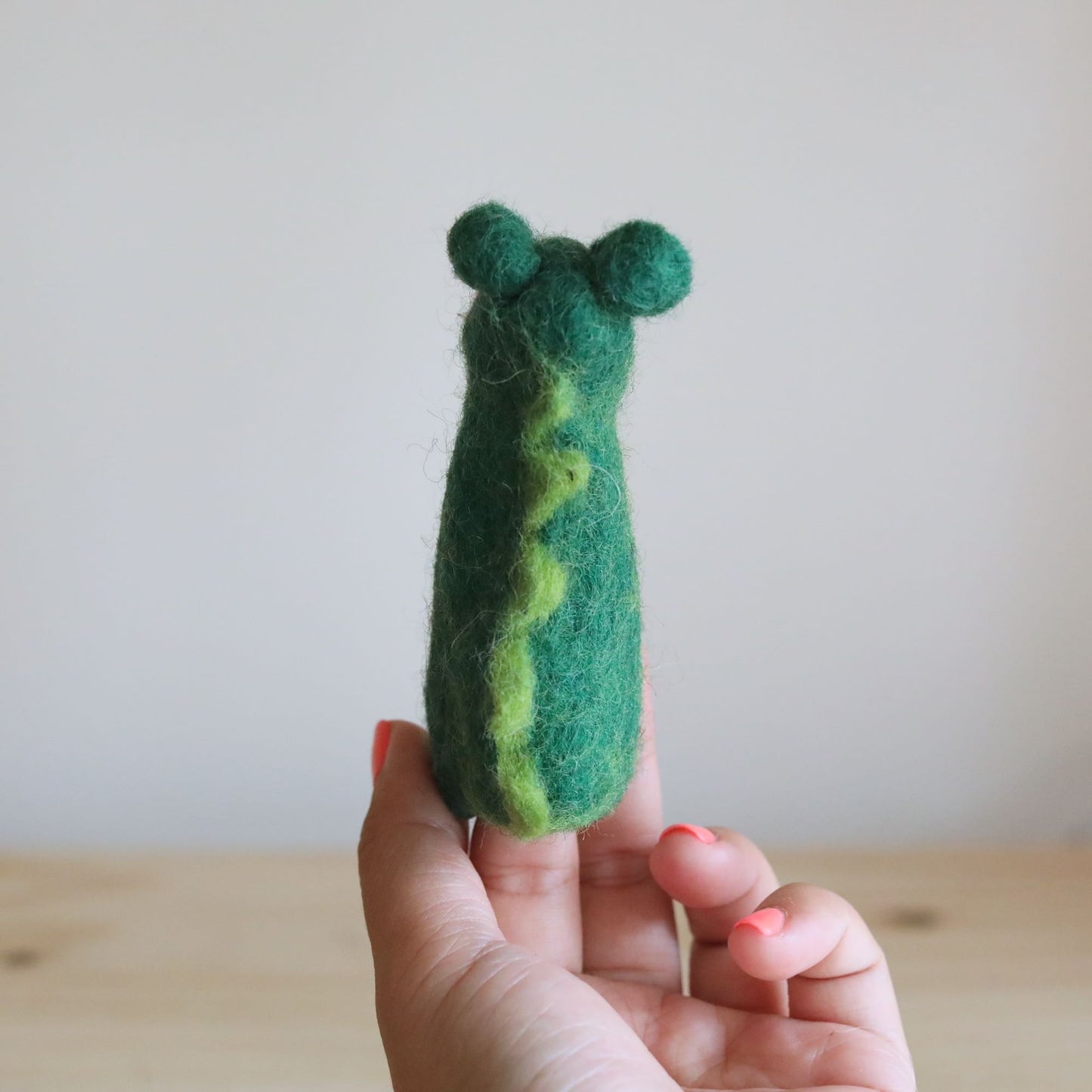 Felt Gator Finger Puppet