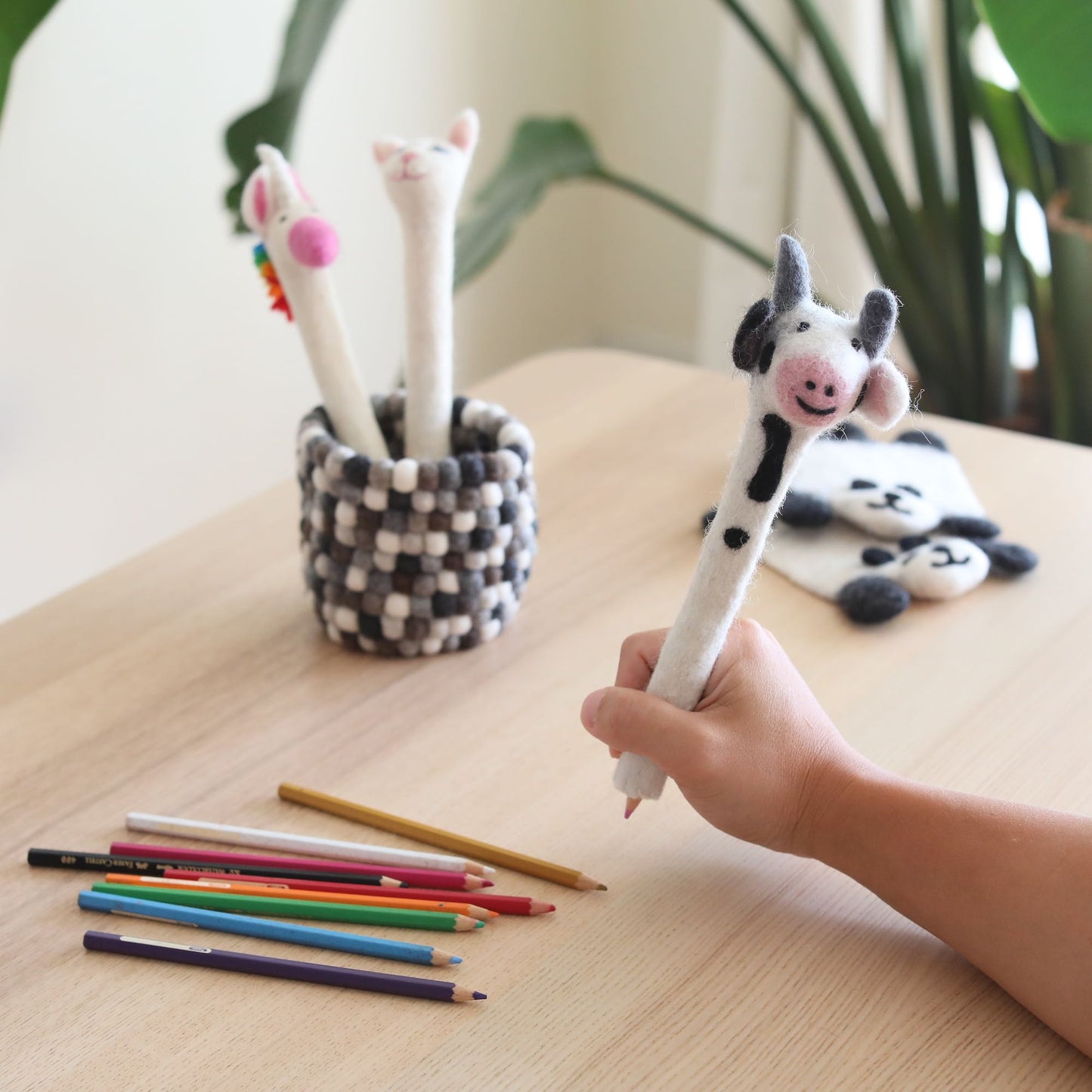 Felt Milk Cow Pen Cover