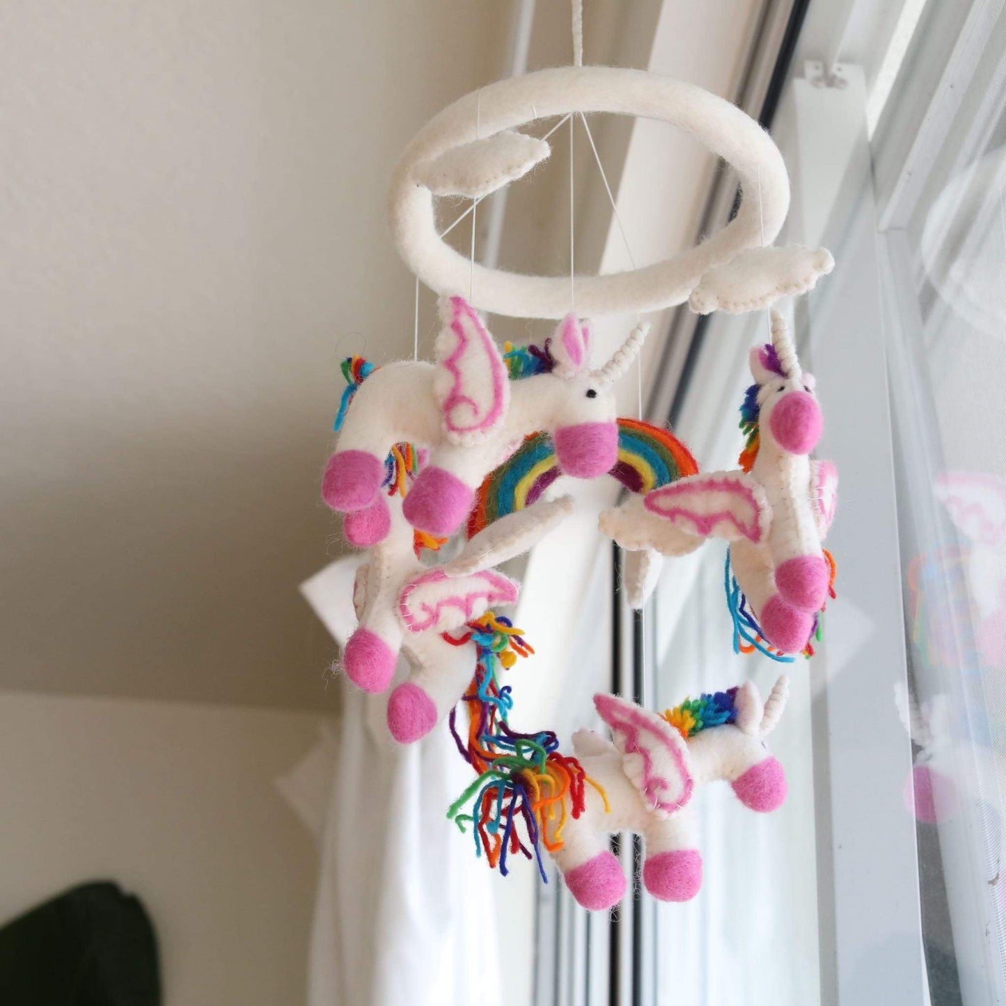 Felt Baby Mobile - Unicorn