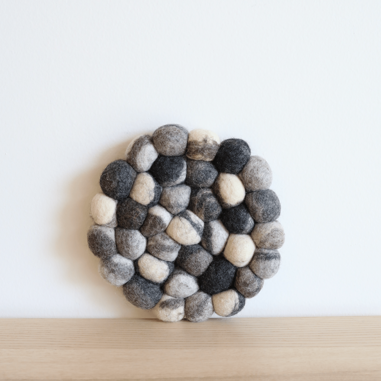 Gray Pebble-Stone like wool felt placemat Premium Quality Unique Handmade Gifts And Accessories