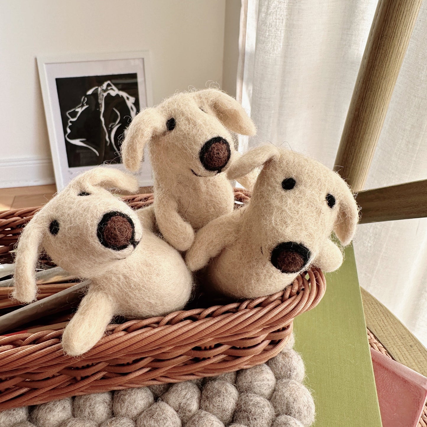 Felt Toy - Cute Felt Labrador Retriever