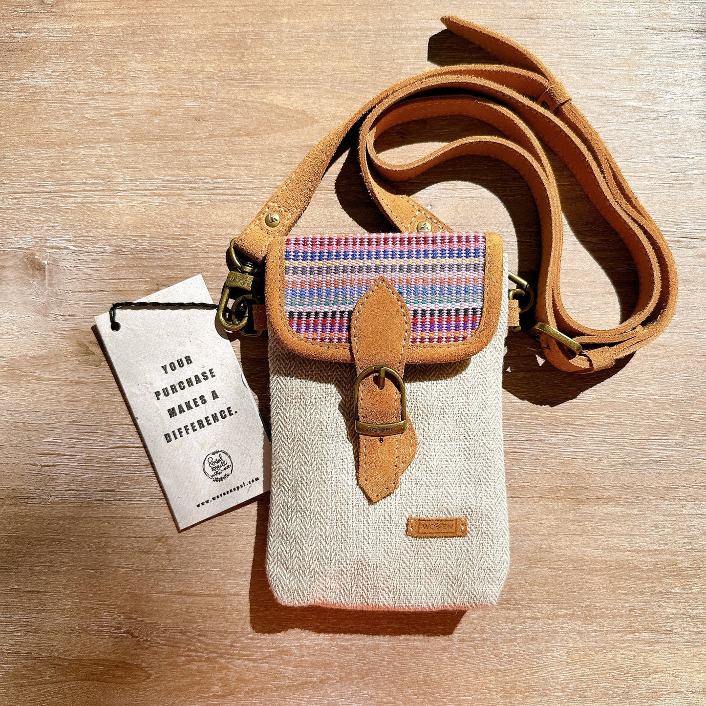 Woven Phone Bag - Jazzy