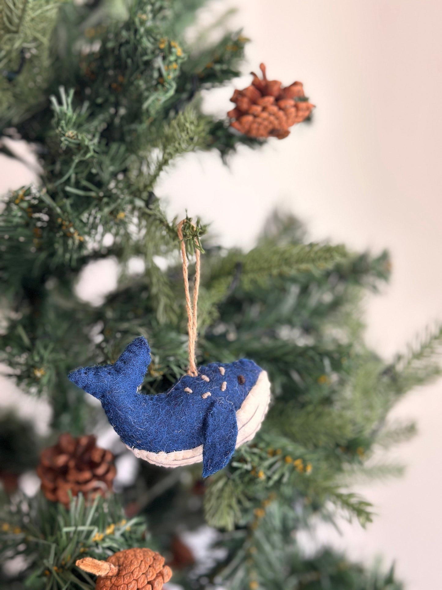 Felt Ornament - Humpback Whales