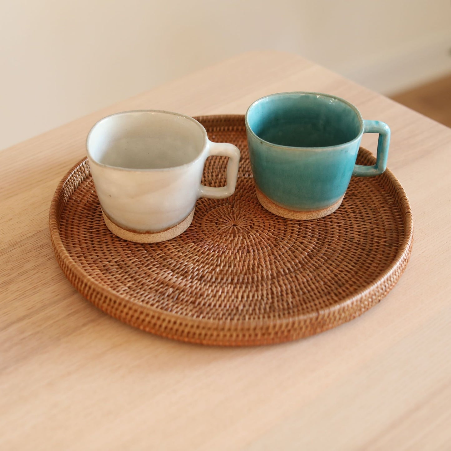 Bali Nesting Round Rattan Tray - Set of 3