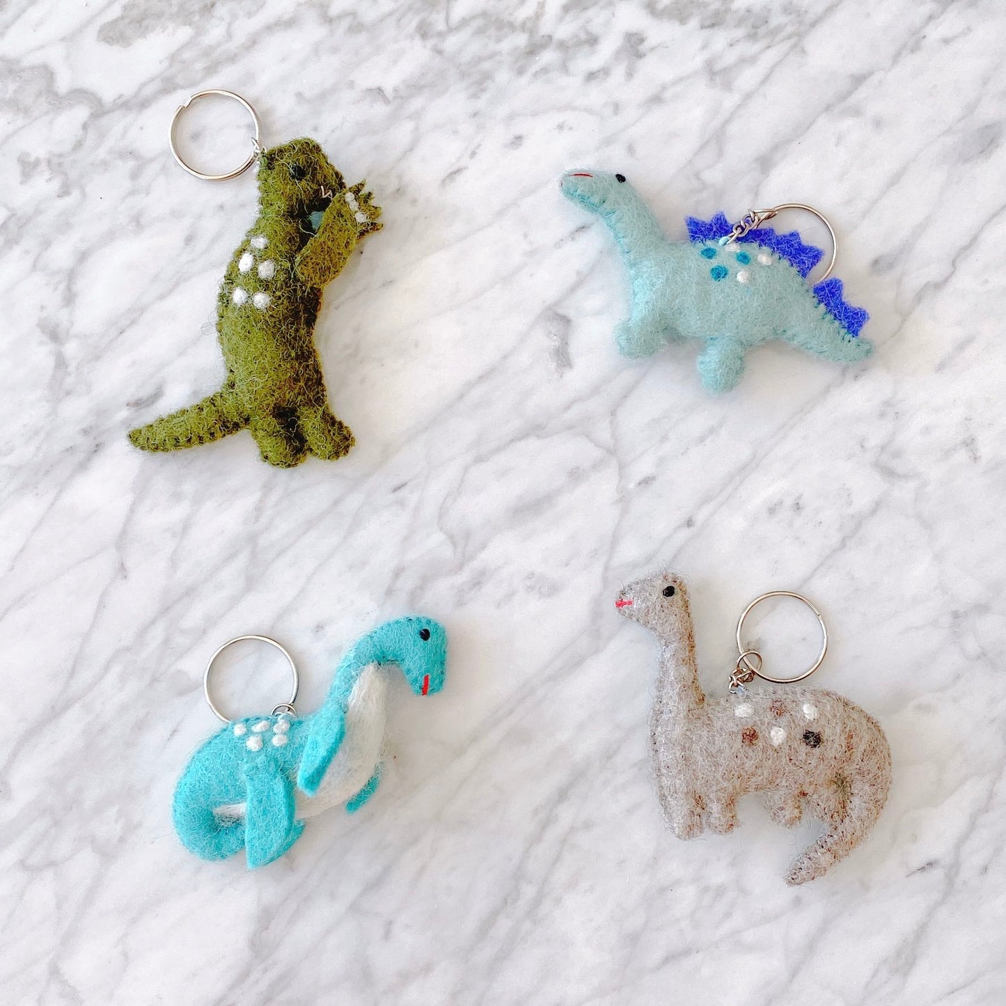 Felt Keychain - Dinosaur Plesiosaur