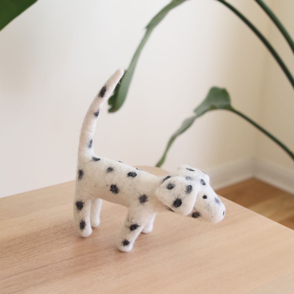 Felt Dalmatian Dog