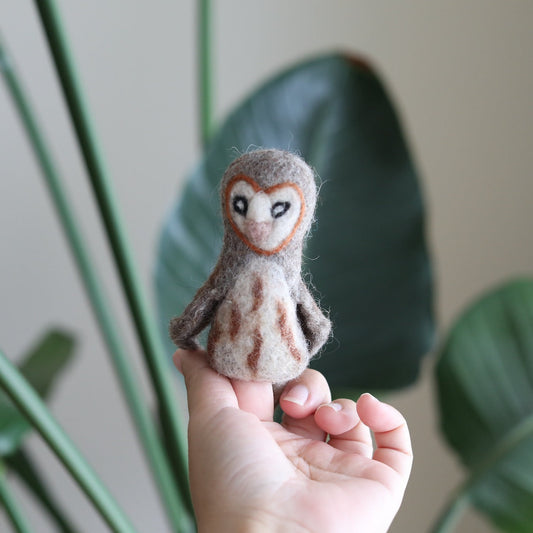 Owl Finger Puppet - Ganapati Crafts Co.