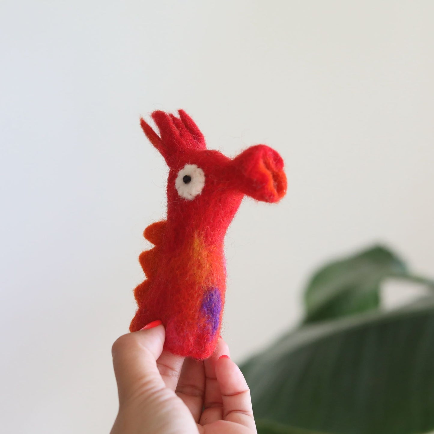 Finger Puppet - Seahorse (Assorted Color)