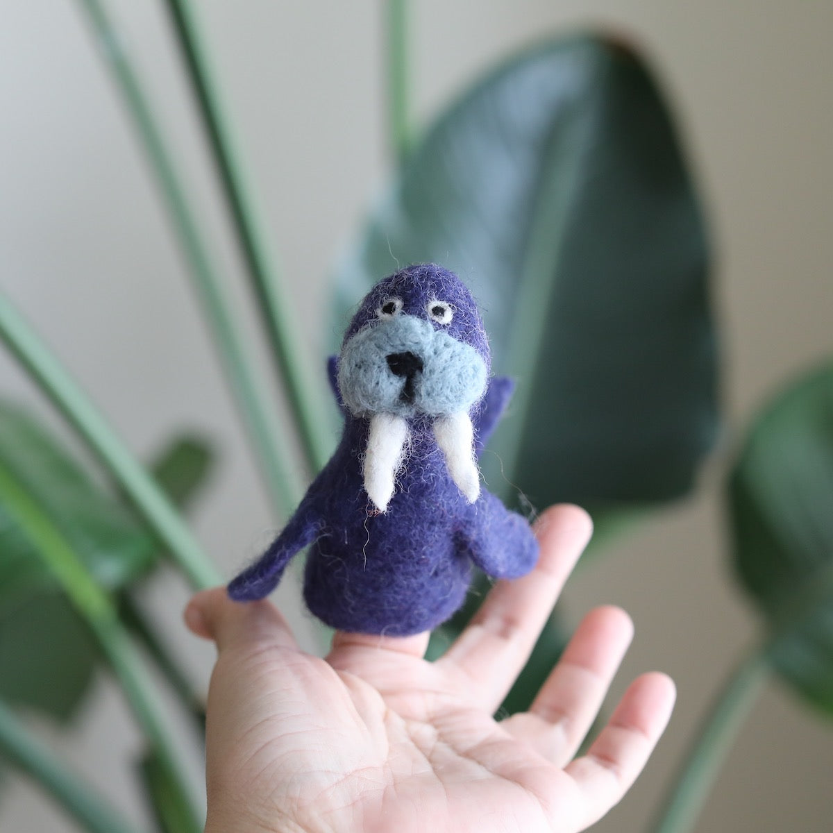 Walrus Finger Puppet